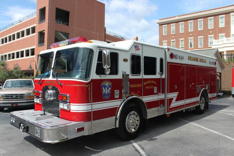 2001 KME Custom.  Rescue truck purchased in 2013 to replace 1992 Simon Duplex.